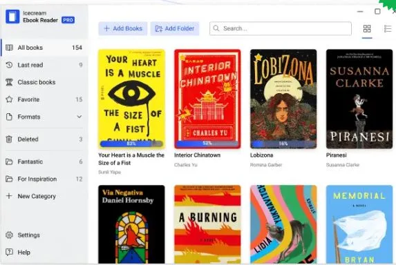 icecream ebook reader